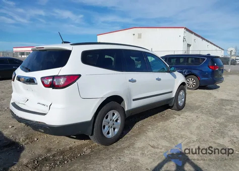 2016 Chevrolet Traverse Ls from USA, damaged, VIN 1GNKRFKD9GJ348764